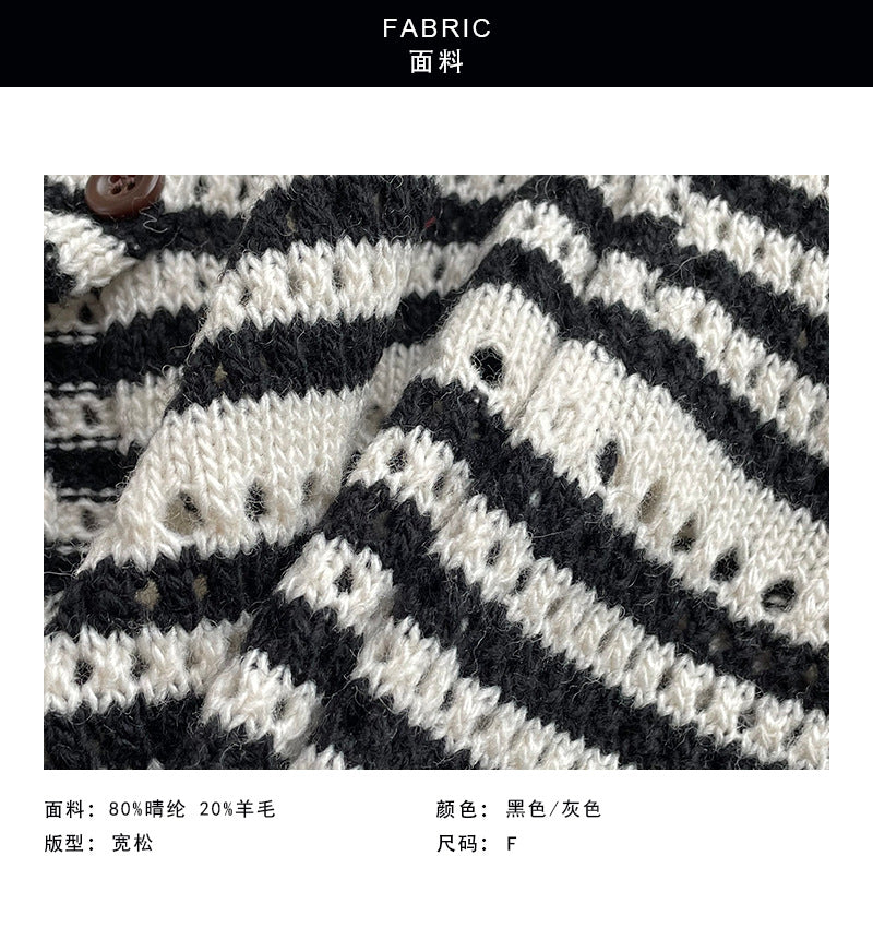 【cimMB776】 初春必備！韓版寬鬆顯瘦V領針織衫260306