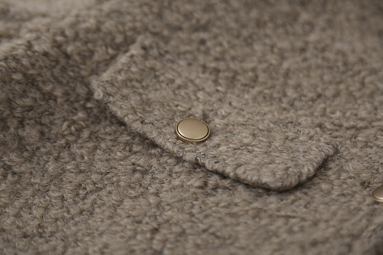 【LD9507】實拍高級感小香風粗花呢子外套251110