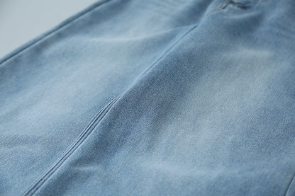 【LD11010】實拍S~XL復古加絨加厚高腰直筒牛仔褲251110