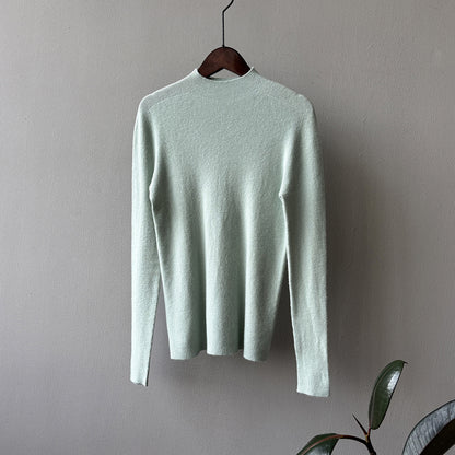 【Y315】實拍高級感半高領針織衫（棉羊毛4%)251106