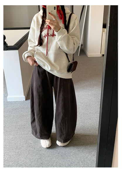 【H5519】實拍S~XL美式天絲棉厚款彎刀休閒褲251125