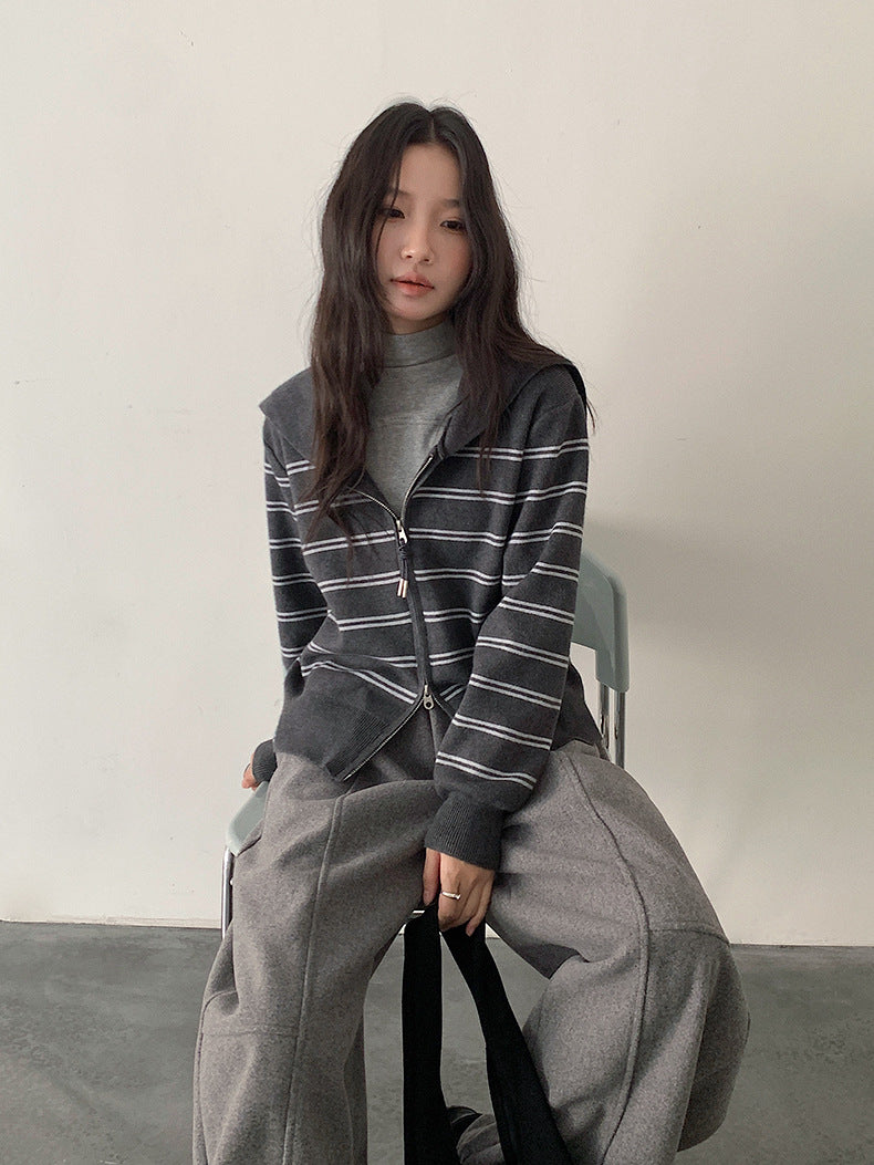 【LD11047】實拍休閒加絨加厚彎刀褲251202