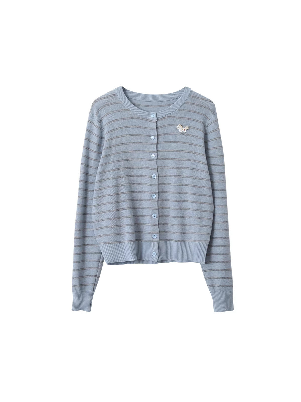 【LD11170】實拍韓系純慾微性感✨淡紫掛脖假兩件收腰顯瘦長袖針織衫260317