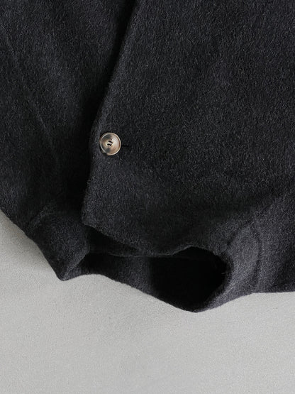 【cimzD6616】實拍高級大氣款雙面羊毛呢廓形外套大衣（100羊毛）251120