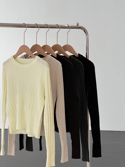 【cimz100789】實拍法式高級感收腰顯瘦針織衫＋針織長裙(分開下單）251120