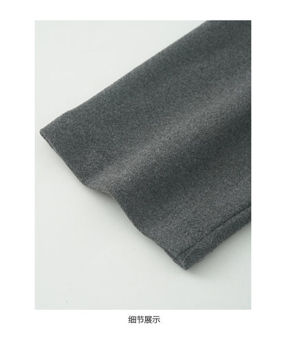 【H5497】實拍德絨加厚磨毛長袖T恤251118