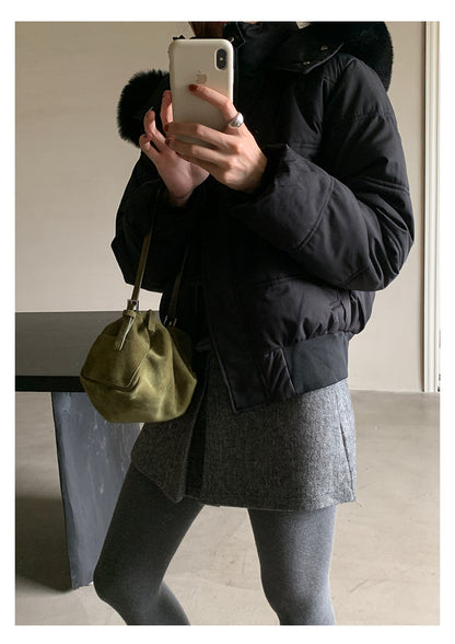 【H5523】實拍S~XL氣質千金質感高腰A字裙褲251125