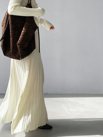 【cimz100789】實拍法式高級感收腰顯瘦針織衫＋針織長裙(分開下單）251120