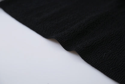 【LD11061】實拍紗網肌理超彈高領修身打底T恤251209