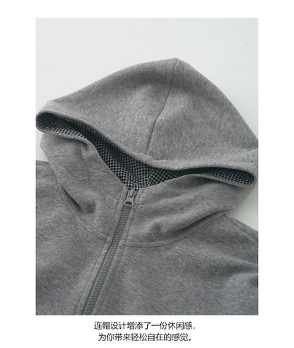 【H5395】實拍韓式連帽衞衣＋直筒衞褲＋屁簾(分開下單） 250902