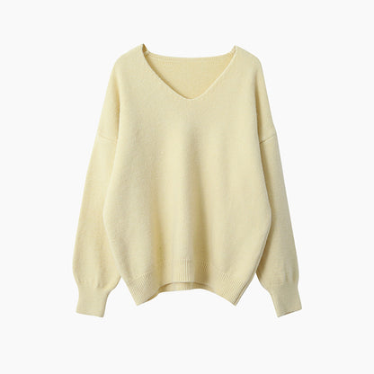 【LD3281】實拍慵懶寬鬆棉羊絨針織毛衣251103