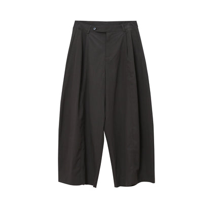 【LD11359】S~XL神級垂墜大長腿👖立體剪裁天絲棉高腰西裝寬褲/落地褲260622