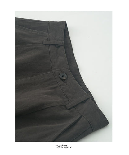 【H5519】實拍S~XL美式天絲棉厚款彎刀休閒褲251125