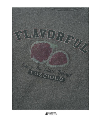 【H5497】實拍德絨加厚磨毛長袖T恤251118