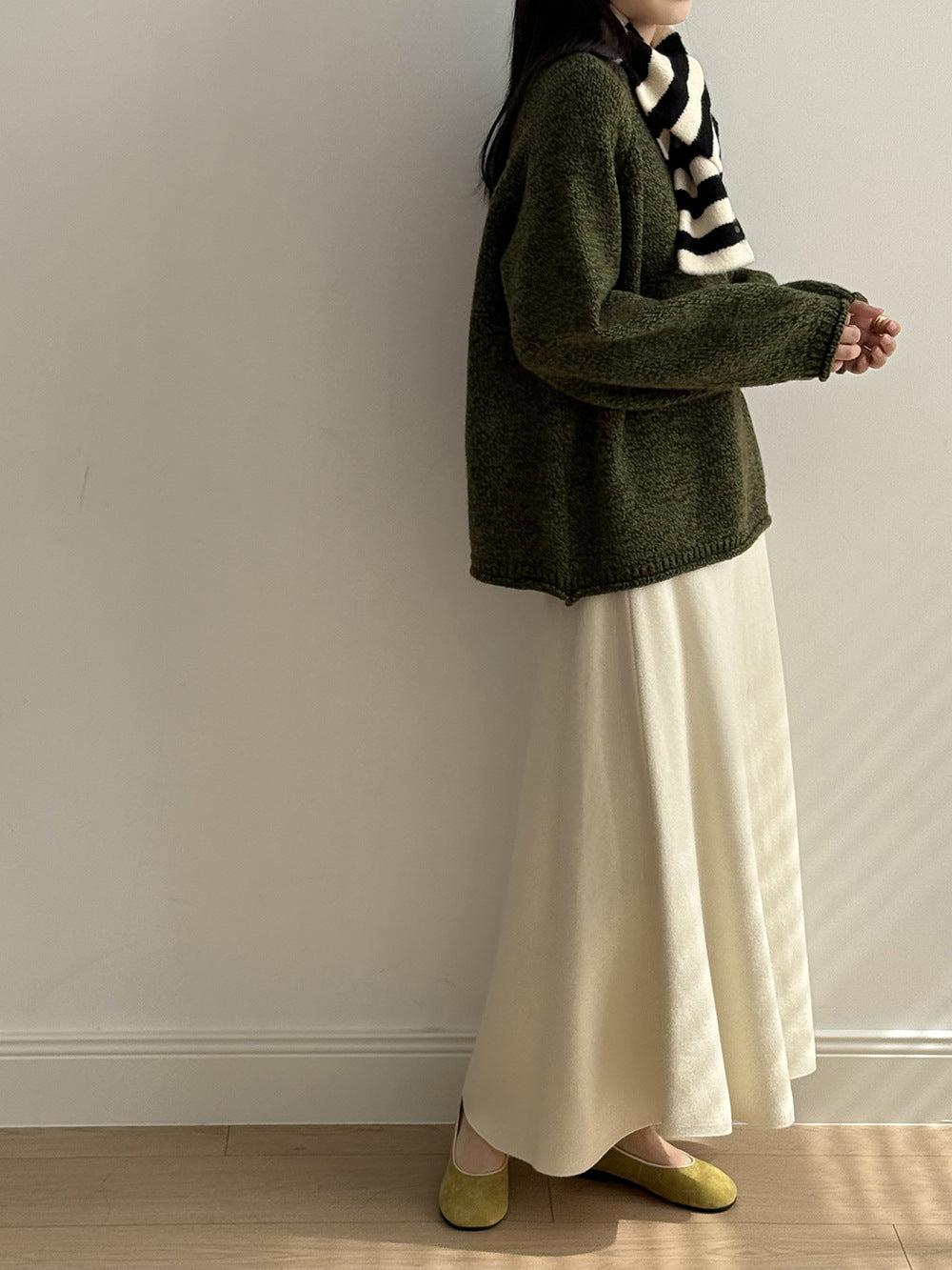 【Y276】實拍冬季軟糯慵懶保暖針織毛衣（棉羊毛10%)251106