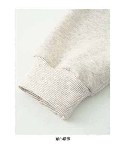 【H5496】實拍韓系小狗印花加絨厚棉衛衣251118