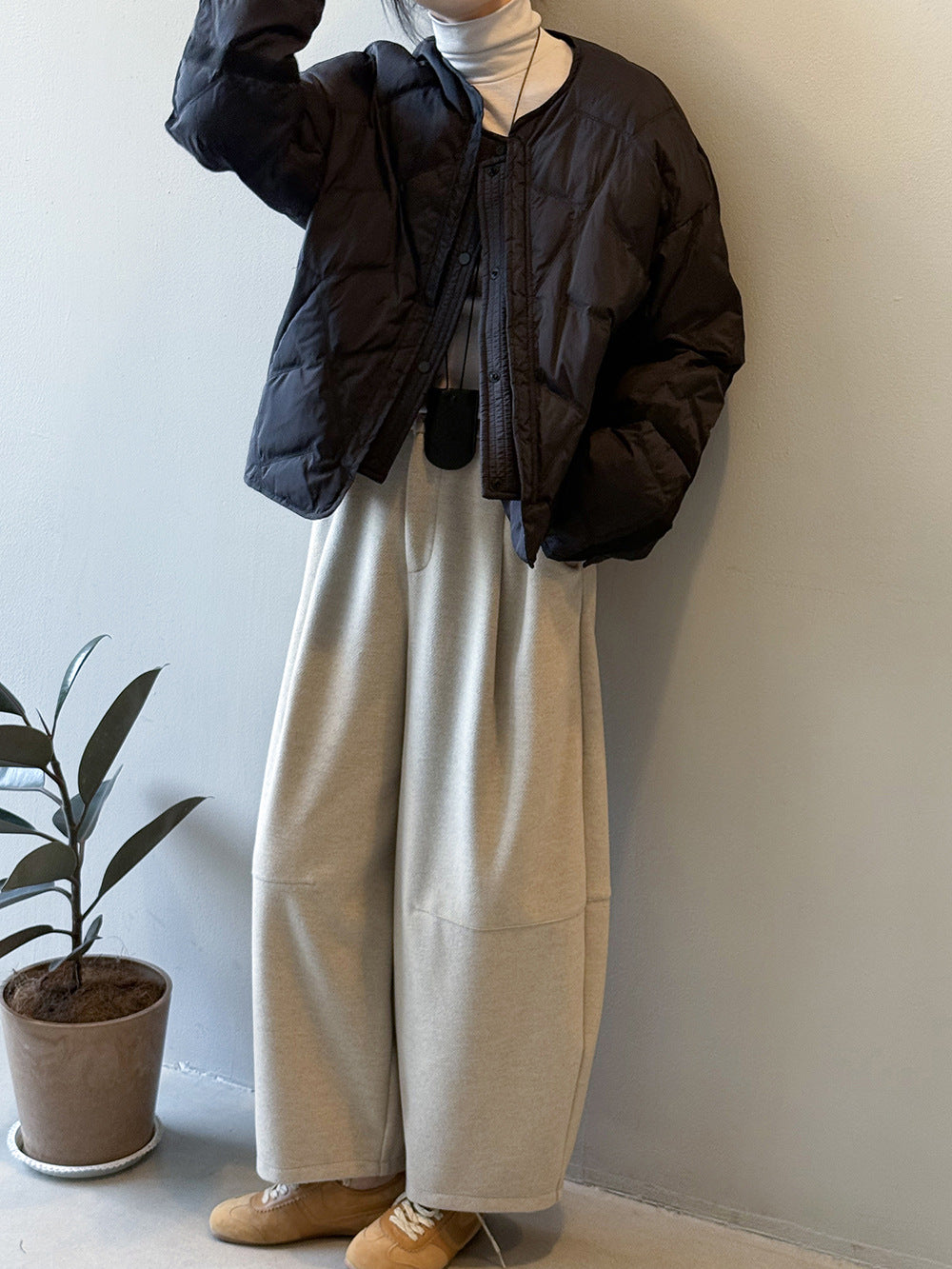 【Y82653】實拍輕保暖羽絨外套(含90％白鴨絨)251016