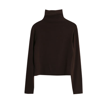 【LD11012】實拍加厚半高領6色打底長袖t恤251110