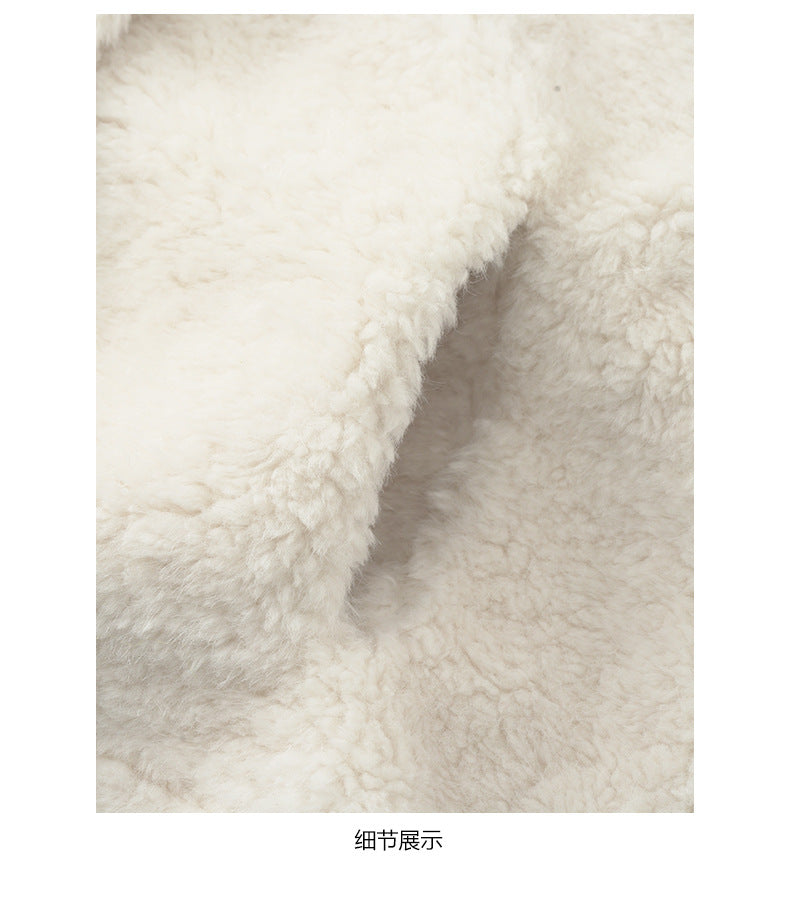 【H5506】實拍 溫柔輕奢皮毛一體保暖仿皮草大衣外套251118