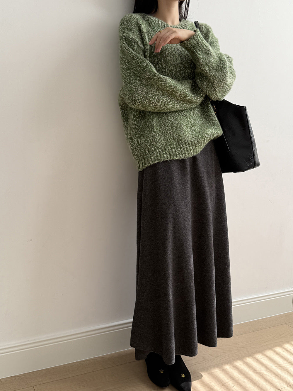 【Y2530】實拍冬季雜色古着針織毛衣(含羊毛6%)251106