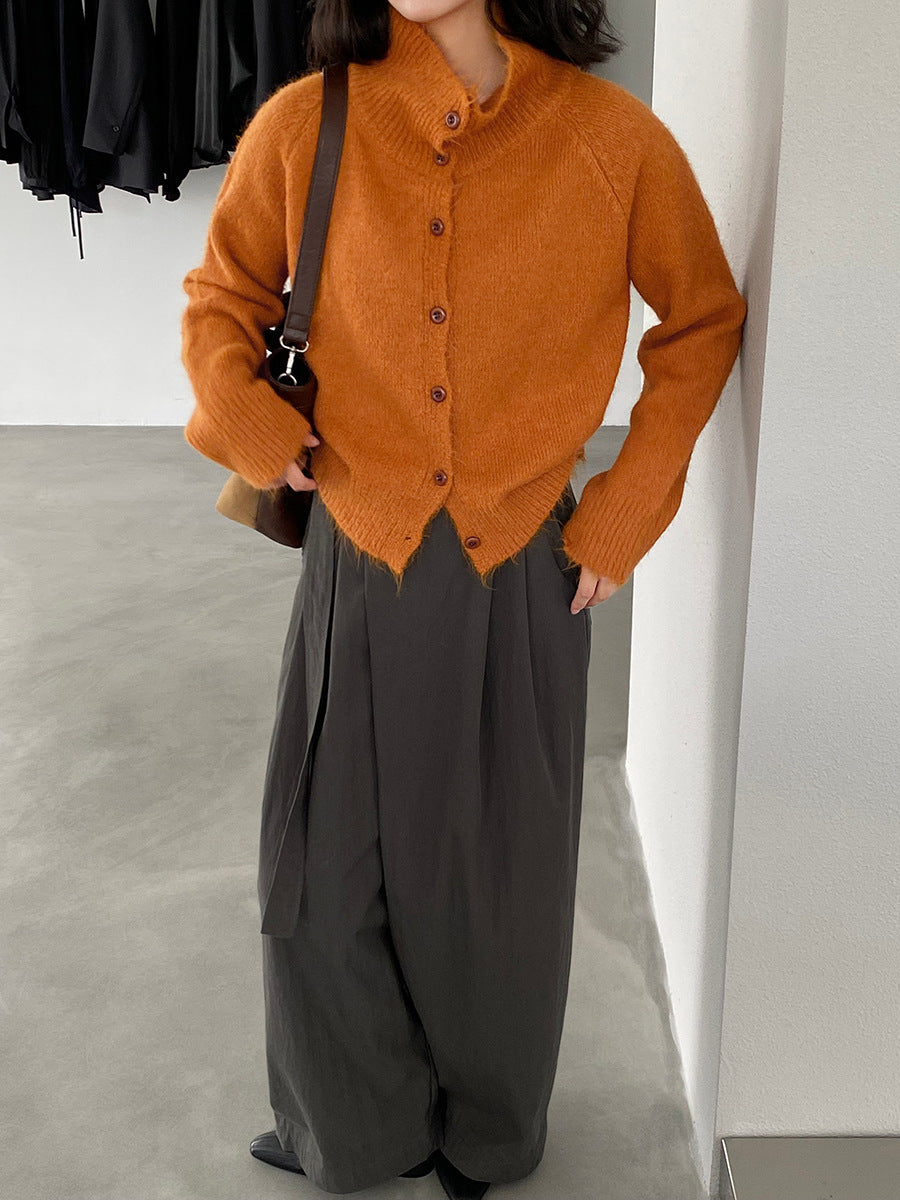 【cim8616】實拍質感加厚慵懒態度高領針織毛衣251114