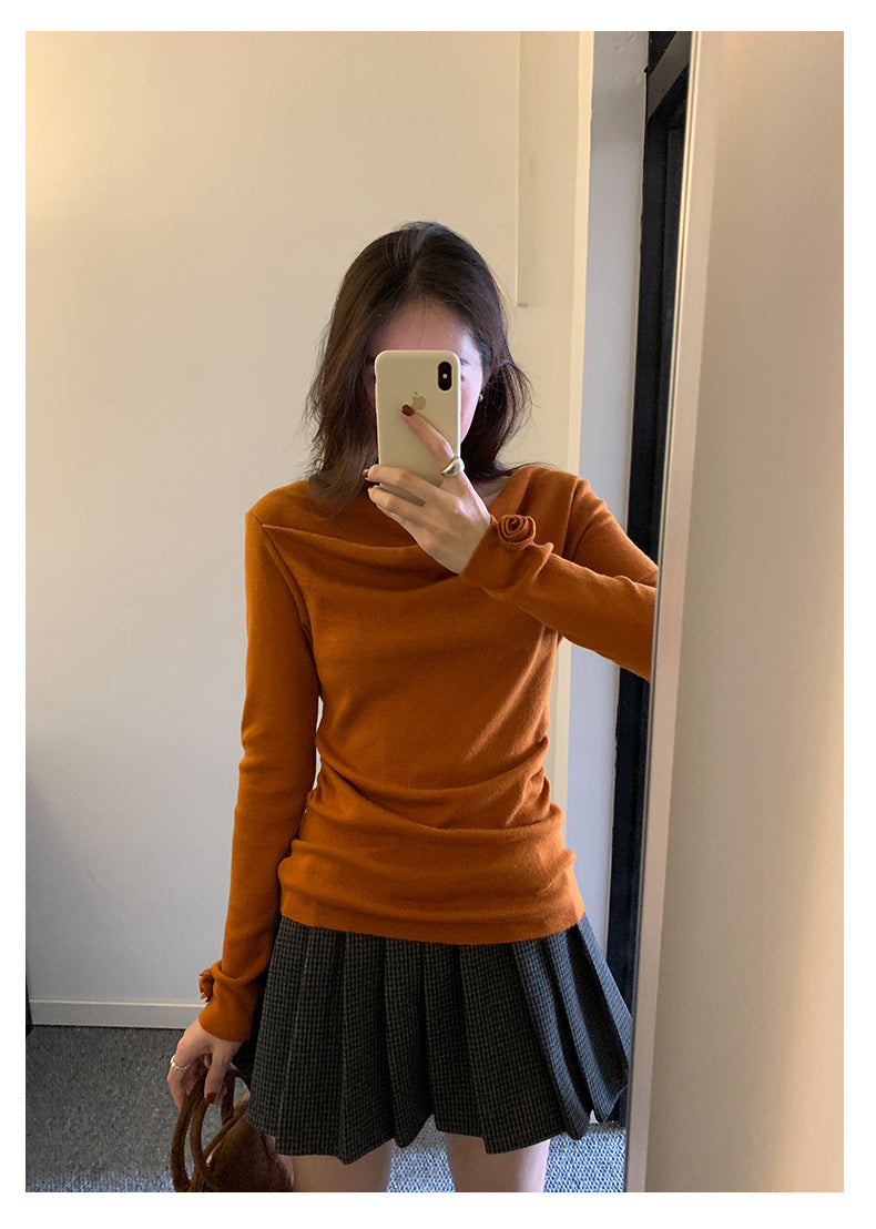 【H5492】實拍S~XL復古學院風磨毛百褶a字裙（內有安全褲）251109