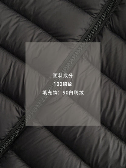 【cimz6383】實拍高領寶款排骨白鴨絨外套（白鴨絨90）251120