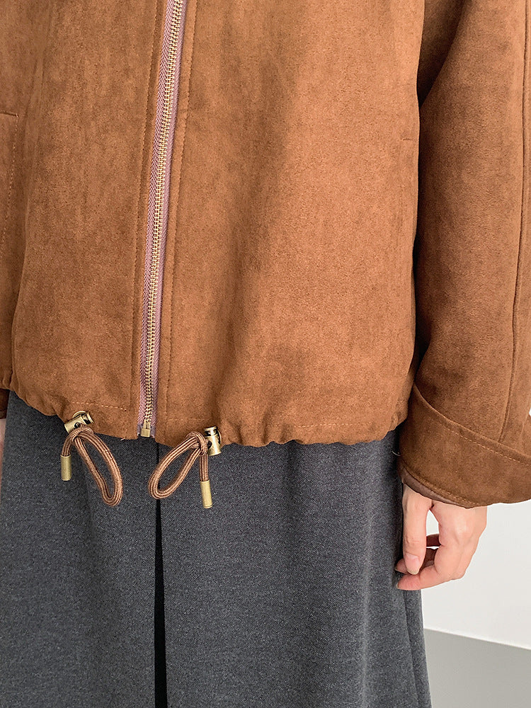 【LD3300】實拍S~XL韓版高腰顯瘦毛呢A字裙＋腰帶251103