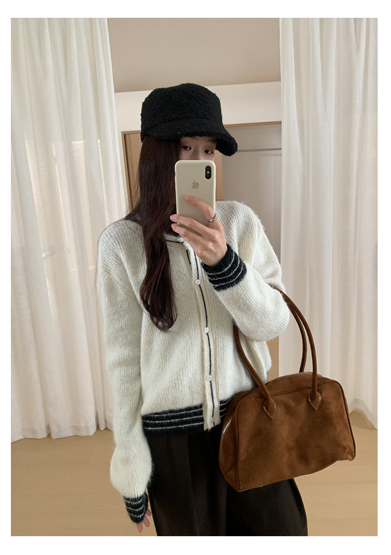 【H571】實拍小香溫柔個性針織外套251021