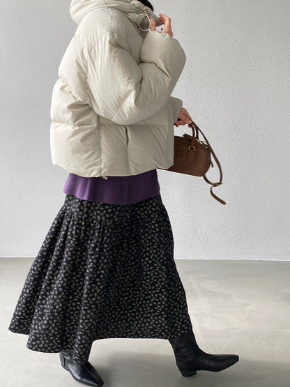 【cimz1728】實拍輕暖90％白鴨絨連帽羽絨外套251201