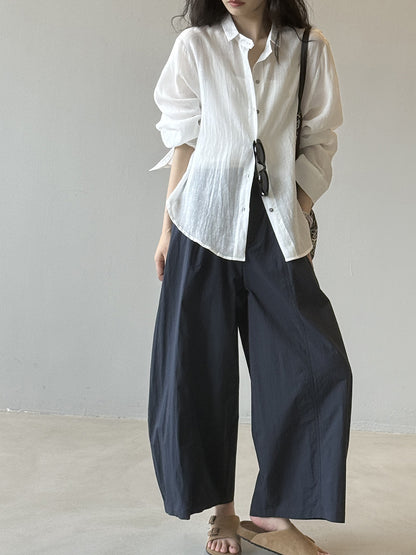 【YH2533】實拍夏季寬鬆舒適鐮刀褲250619