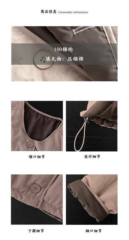 【cimz6376】實拍日系復古工裝夾棉加厚外套251120