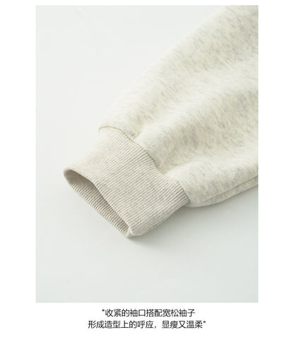 【H551】實拍復古貓咪印花長袖衞衣251007