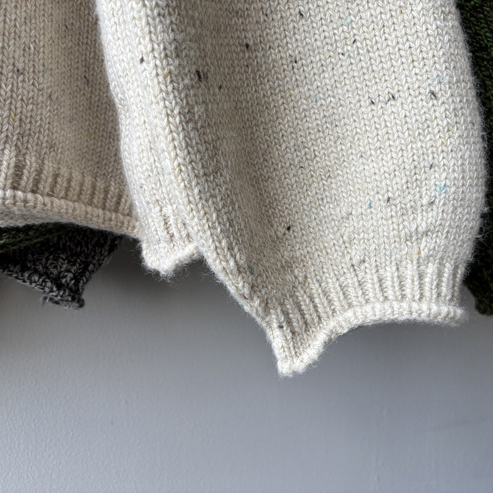 【Y276】實拍冬季軟糯慵懶保暖針織毛衣（棉羊毛10%)251106