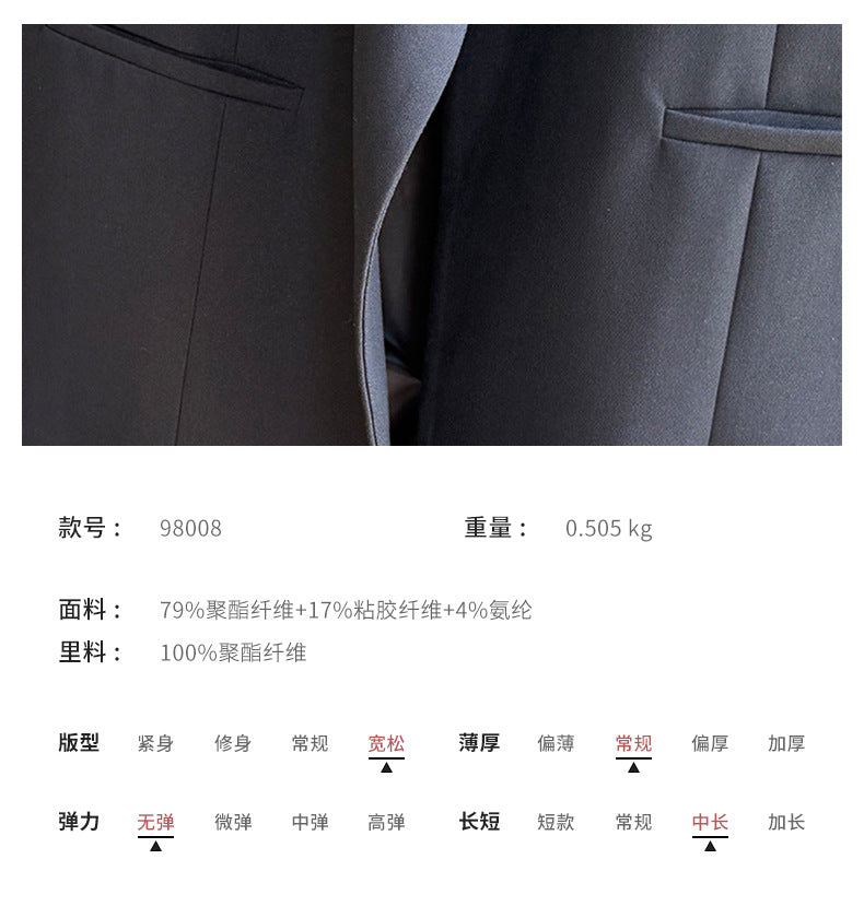 【Y98008】側綁帶西裝背心｜知性都會的不規則開衩設計