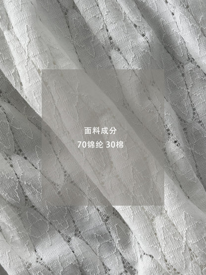 【cim6378】實拍冬日加厚蕾絲長裙251030