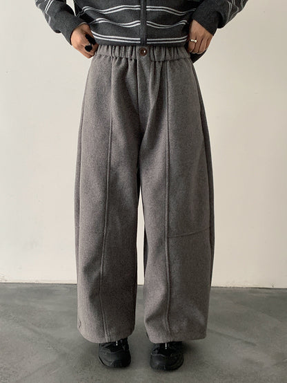 【LD11047】實拍休閒加絨加厚彎刀褲251202