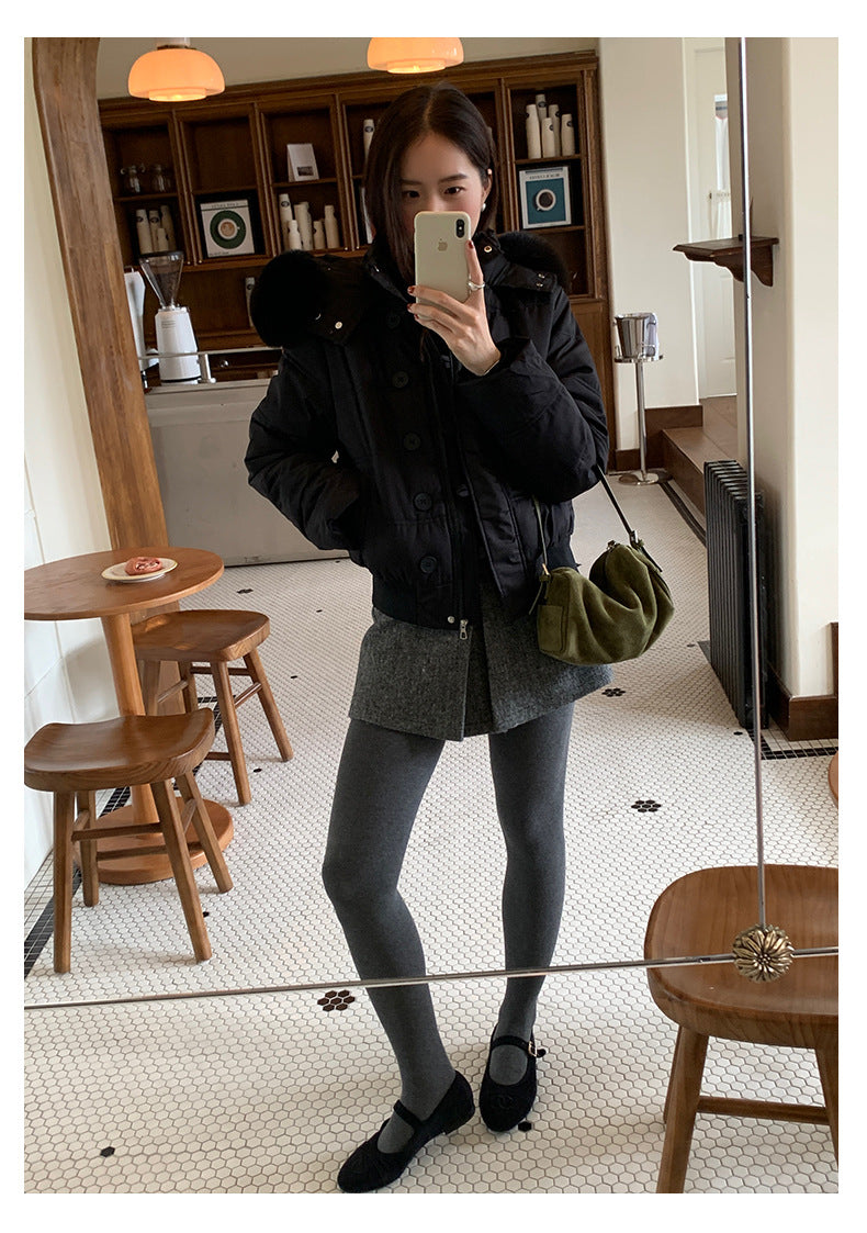 【H5523】實拍S~XL氣質千金質感高腰A字裙褲251125