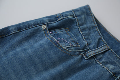 【LD11326】S~XL神級包容力大長腿👖四面彈舒適高腰顯瘦微喇叭牛仔褲260601
