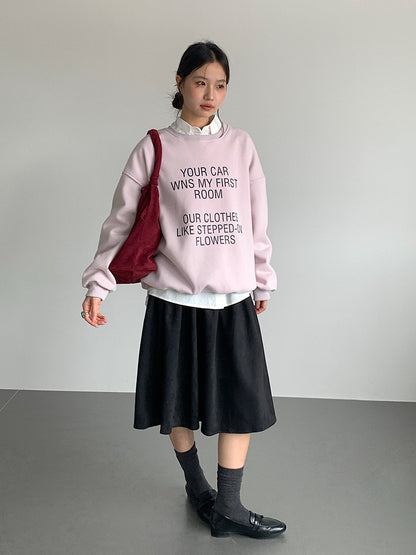 【LD11021】實拍加絨加厚印花寬鬆情侶裝衞衣251110