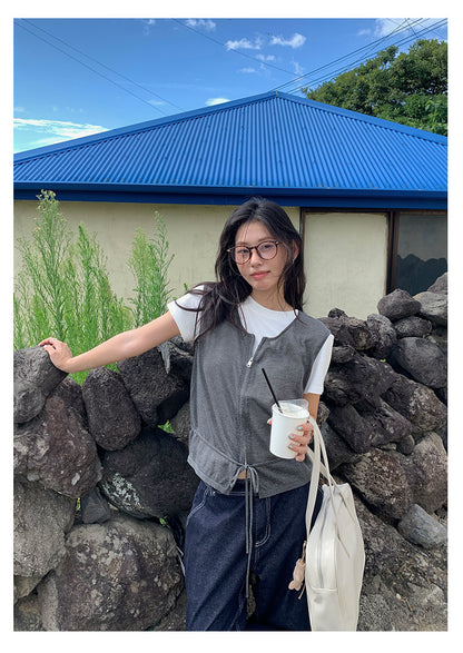 【H5388】實拍基礎7色磨毛圓領短袖T恤250902