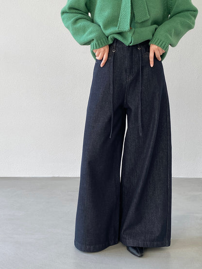 【cimz06332】實拍加絨超暖高腰纖瘦牛仔褲251120