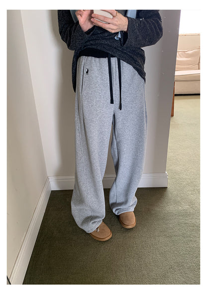 【H5508】實拍M~XL懶懶加厚奧粒絨舒適休閒彎刀褲型251118