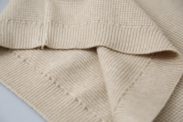 【LD11029】實拍韓系掛脖鏤空露肩針織毛衣251124