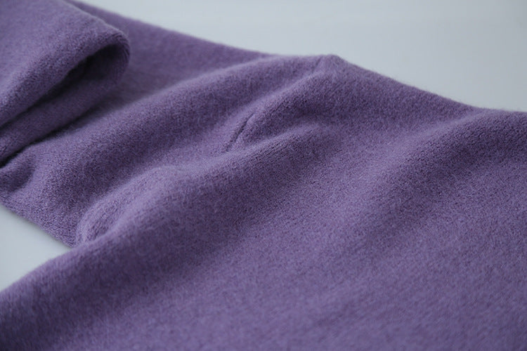 【LD3281】實拍慵懶寬鬆棉羊絨針織毛衣251103