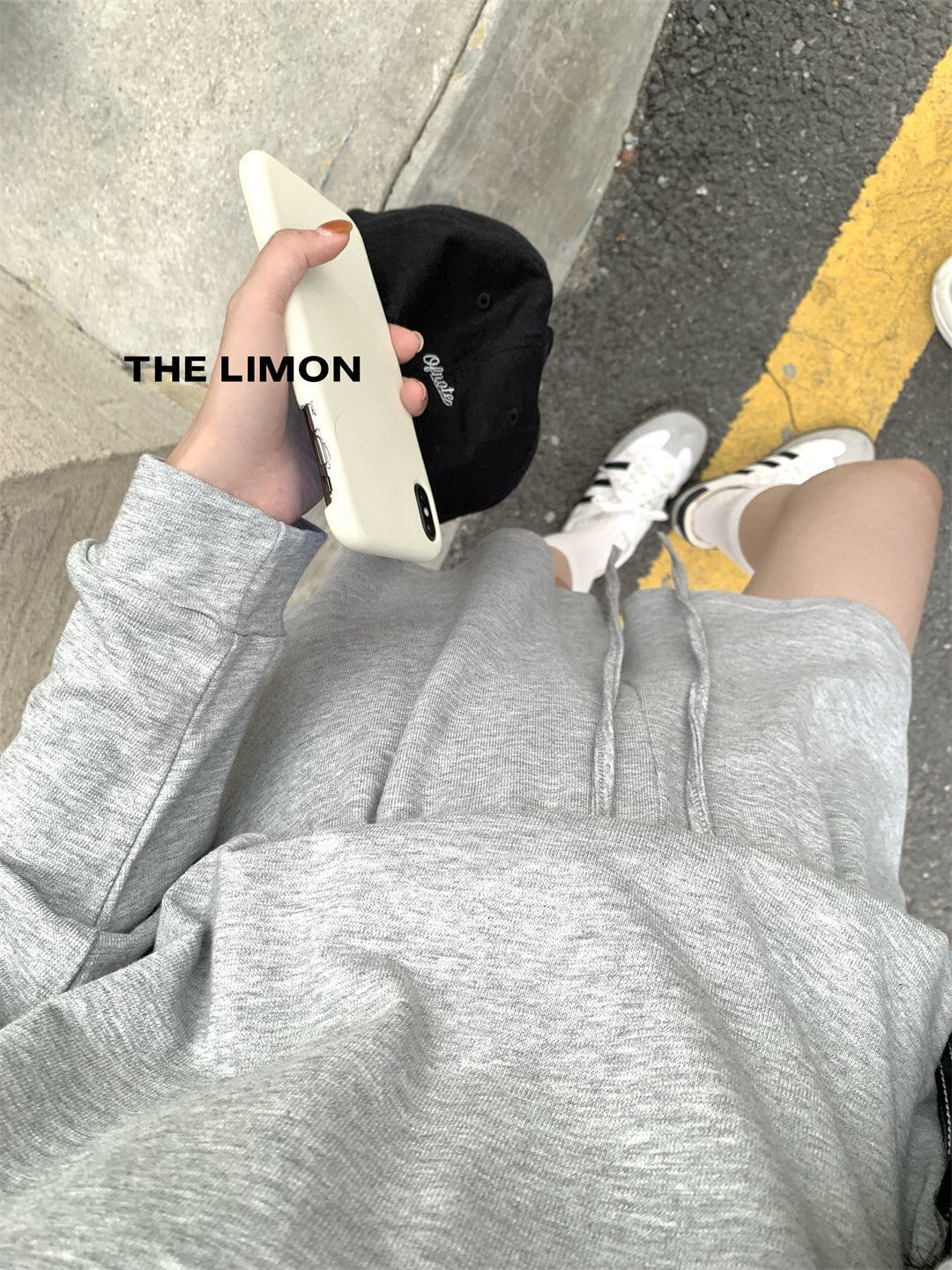 【L9008】實拍檸檬家休閒運動套裝 顯瘦上衣+寬鬆闊腿褲250901