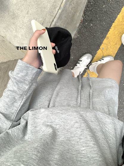 【L9008】實拍檸檬家休閒運動套裝 顯瘦上衣+寬鬆闊腿褲250901