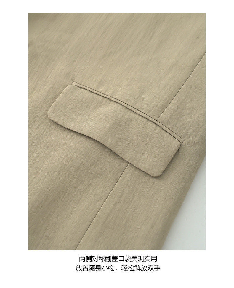 【H5385】實拍韓版秋季顯瘦休閒西裝外套250902