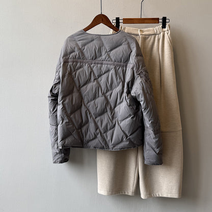 【Y82653】實拍輕保暖羽絨外套(含90％白鴨絨)251016