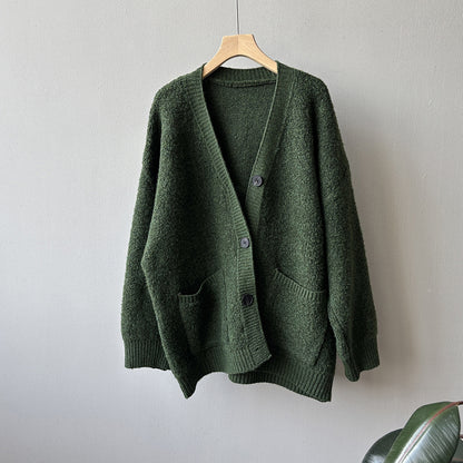 【Y237】實拍慵懶針織毛衣外套(含羊毛6%)251106